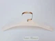 Плечики вешалки Hanger TZF1101 39 см прозрачно матового цвета пластмассовые с ребристым плечом - изображение 4