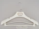Плечики вешалки Hanger TZP8830 38 см пластмассовые с ребристым плечом белые - изображение 2