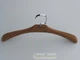 Плечики вешалки Hanger 42 см светло коричневые бархатные широкие - изображение 4