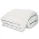 Одеяло Долина Снов из овечьей шерсти в микрофибре 140x205 см white - изображение 3