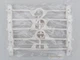 Плечики вешалки Hanger OP34 34 см пластмассовые для брюк и юбок белые - изображение 7