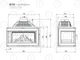 Камінна топка KAWMET W16 з правим боковим склом без рами (14.7 kW) - изображение 4