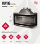 Камінна топка KAWMET W16 з правим боковим склом без рами (14.7 kW) - изображение 8