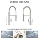 Змішувач для кухні Grohe Eurocube з висувним виливом, хром (31395000) - изображение 4