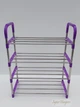Полиця для взуття Shoe Rack FNZ4 фіолетового кольору на 4 яруса - зображення 2