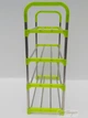 Полиця для взуття Shoe Rack SNZ4 салатного кольору на 4 яруса - зображення 4