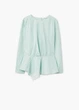 Блузка Mango 23933647 в клітку L - зображення 6