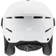 Шолом UVEX Instinct Visor (р. 56-58) White-Black Mat для лиж та сноуборду (2022) - зображення 3