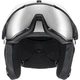Шолом UVEX Instinct Visor (р. 56-58) White-Black Mat для лиж та сноуборду (2022) - зображення 5