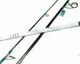 Серфове карбонове штекерне вудилище Shark Galaxy RCC 4.5 м 100-220 грам, дальній та наддальний закид, лов пеленгасу та камбали - зображення 4