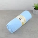 Простирадло на резинці трикотажне GM TEXTILE 90х200х25см 120г/м2 (Блакитний) - зображення 1