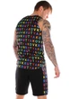 Комплект чоловічий з шортами Krutyakov BRIGHT LETTERS XL чорний 2245615 - изображение 2