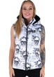 Жилетка жіноча Krutyakov BLACK WHITE SKULLS XL білий 178762 - изображение 1