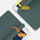 Силиконовый чехол обложка Transparent + Pencil Holder BBM1 для iPad 10.2" 2019/2020/2021 Темно-зеленый - изображение 3