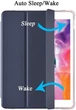 Силиконовый чехол обложка Transparent + Pencil Holder BBM1 для iPad 10.2" 2019/2020/2021 Синий - изображение 3