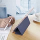 Силиконовый чехол обложка Transparent + Pencil Holder BBM1 для iPad 10.2" 2019/2020/2021 Синий - изображение 6