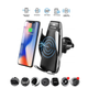 Умный держатель для телефона SMART SENSOR S5 + Беспроводная зарядка в авто для ANDROID и IPHONE Автодержатель телефона Автомобильный держатель телефона - изображение 1