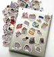 Наклейки, стікери Кіт Пушини Pusheen самоклеючі 100 шт. - зображення 5