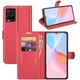 Чехол-книжка Deexe Book Type для VIVO Y33s / Y21 - Red - изображение 1