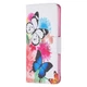 Чохол-книжка Deexe Color Wallet для VIVO Y33s / Y21 / Y21s - Two Butterflies - зображення 2