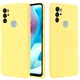 Захисний чохол Deexe Silicone Case для Motorola Moto G60s - Yellow - зображення 1