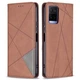 Чохол UniCase Geometric Pattern для VIVO Y33s / Y21 / Y21s - Coffee - зображення 2