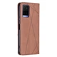 Чохол UniCase Geometric Pattern для VIVO Y33s / Y21 / Y21s - Coffee - зображення 4