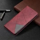 Чохол UniCase Geometric Pattern для VIVO Y33s / Y21 / Y21s - Red - зображення 5