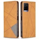Чехол UniCase Geometric Pattern для VIVO Y33s / Y21 / Y21s - Brown - изображение 2