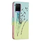 Чохол з малюнком Deexe Color Wallet для VIVO Y33s / Y21 / Y21s - Feather and Birds - зображення 3