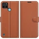 Чохол-книжка Deexe Book Type для Realme C21Y / C25Y - Brown - зображення 1