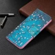 Чехол с рисунком Deexe Color Wallet для VIVO Y33s / Y21 / Y21s - Plum Blossom - изображение 4