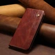 Чехол-книжка с кармашками UniCase Leather Wallet для VIVO Y33s / Y21 / Y21s - Brown - изображение 8