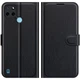 Класичний чохол-книжка Deexe Book Type для Realme C21Y / C25Y - Black - зображення 1