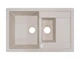Кухонная мойка гранитная Adamant ANILA PLUS ivory-08 - изображение 1