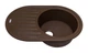 Мойка керамическая Adamant ELLIPSIS коричневий-05 - изображение 2