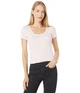 Футболка bebe Bebe Ribbed Tee New Pink, S (44) (11481560) - зображення 1