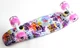 Пенни борд (Penny Board) 22" "Fish" со светящимися колесами и рисунком, Graffity - изображение 4