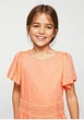 Платье Mango 23053624 140 см персиковое - изображение 2