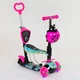 Самокат 5 в 1 "Best Scooter", PU колеса с подсветкой. Multicolor (84217) - изображение 1