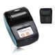 Мобильный термопринтер чеков для смартфона bluetooth Goojprt PT-120, pos принтер + чехол, голубой (eg-100621) - изображение 1