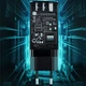 Блок питания Usams GaN Quick Charger 65W (2 Type-С+USB) для MacBook/Huawei/Lenovo/Dell/HP black - изображение 5