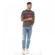 Футболка Fred Perry Embroidered Stripe Navy Navy, XS (42) (11487694) - зображення 3