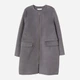 Пальто осіннє жіноче H&M 0680790_серое_05 42 Сіре (KAY2000000636085) - зображення 1