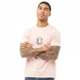 Футболка Fred Perry Branded Silver Pink Pale Pink, S (44) (11438078) - изображение 1