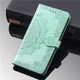 Кожаный чехол-книжка Epik Art Case с визитницей для TECNO Spark 7 Бирюзовый - изображение 4