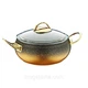 Кастрюля OMS 22х10 см/3,5 л золотистая (арт. 3141-22-3.5-Gold) - изображение 1