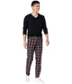 Штани Fred Perry Tartan Trousers Black, 34W 32L (11541947) - зображення 4