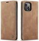 Чехол книжка с магнитомCaseMe для iPhone 13 Brown (24000-30) - изображение 1
