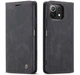 Чохол книжка з магнітом CaseMe для Xiaomi Mi 11 Lite Black (24811-2B) - зображення 1